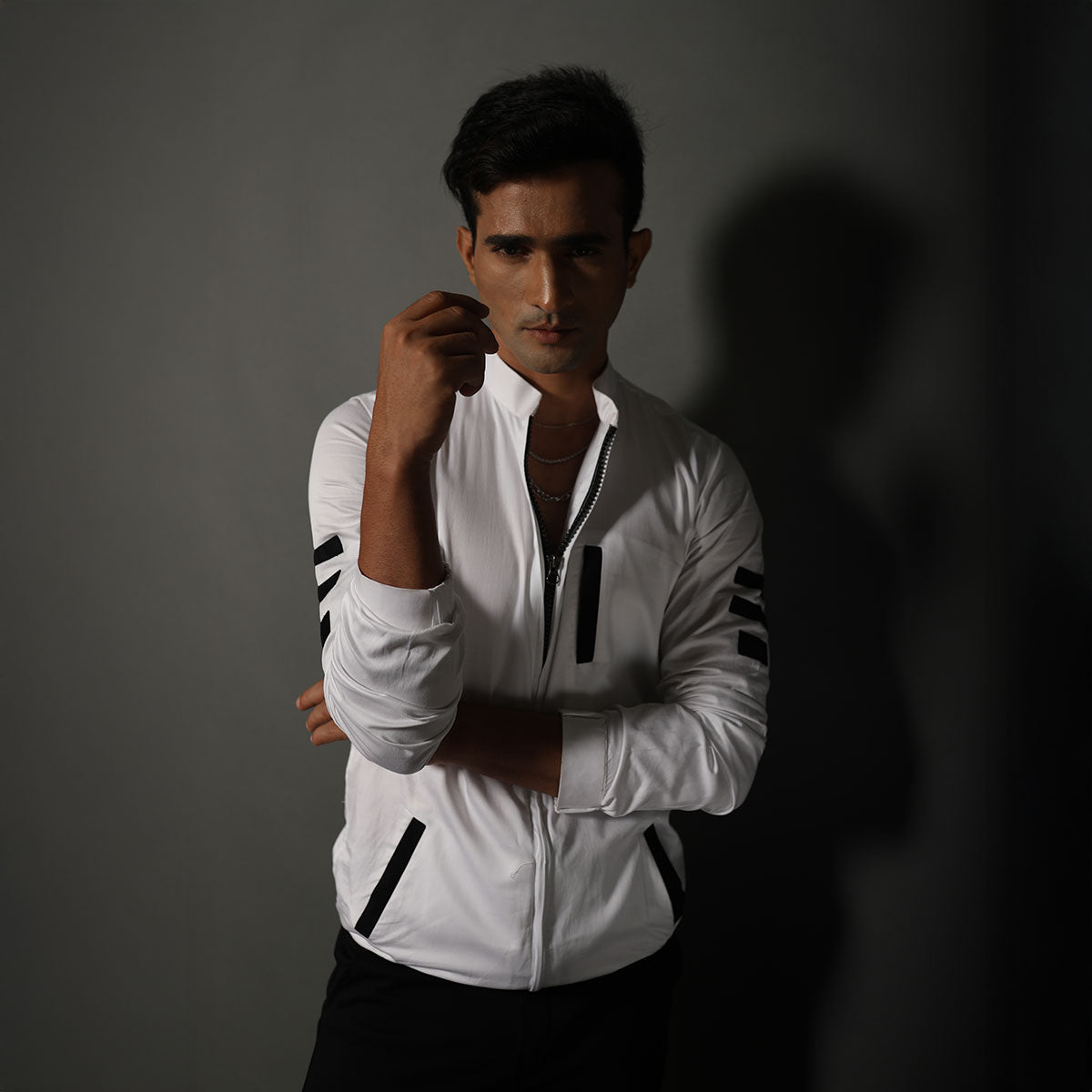 Slim fit party wear shirt