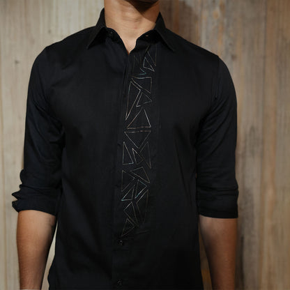 Slim fit party wear shirt