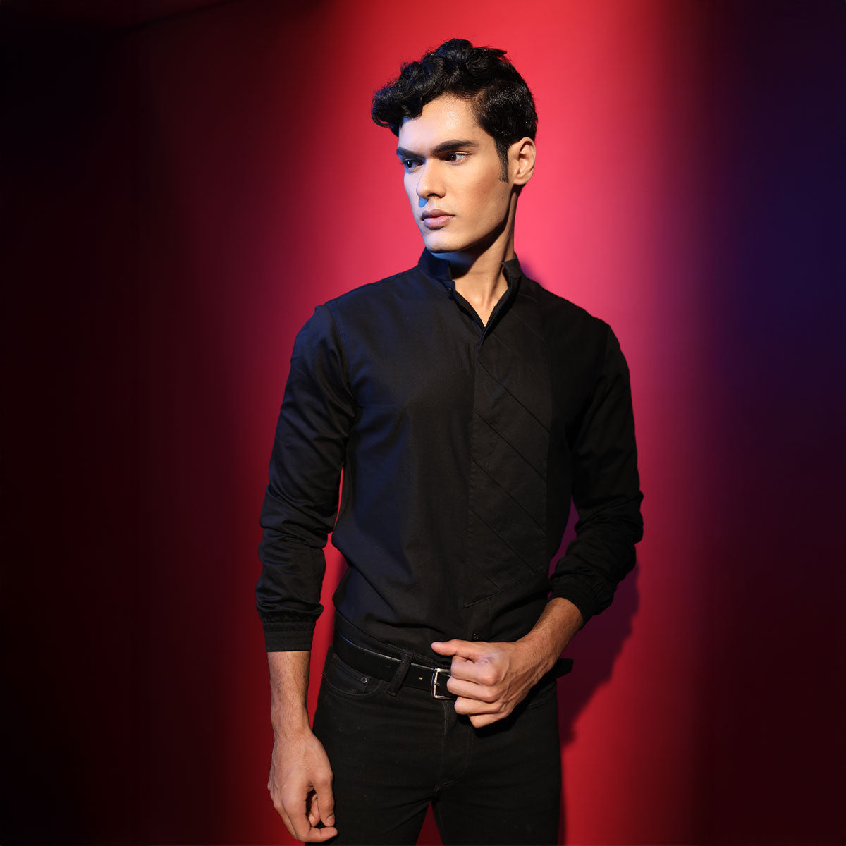 Slim fit party wear shirt