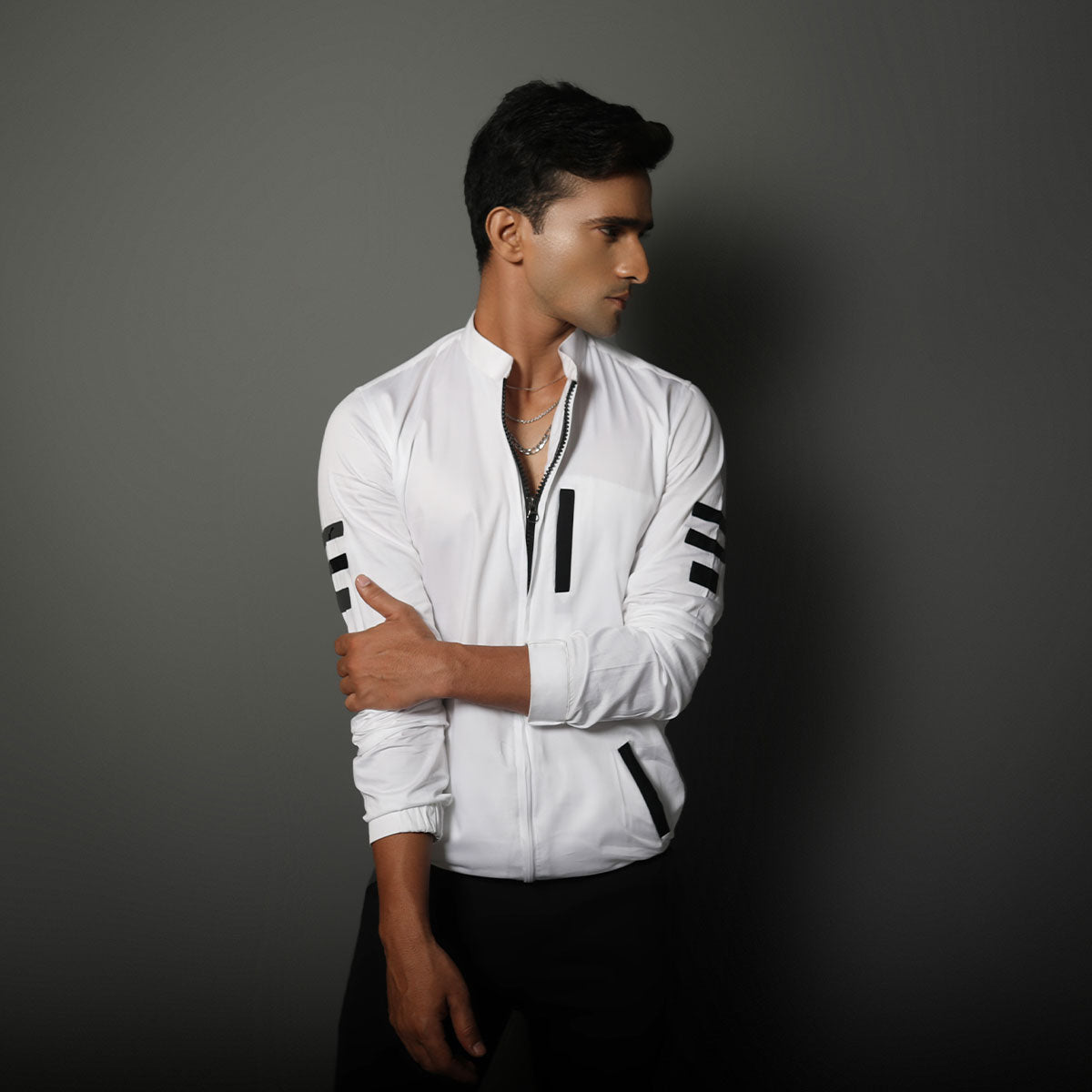 Slim fit party wear shirt