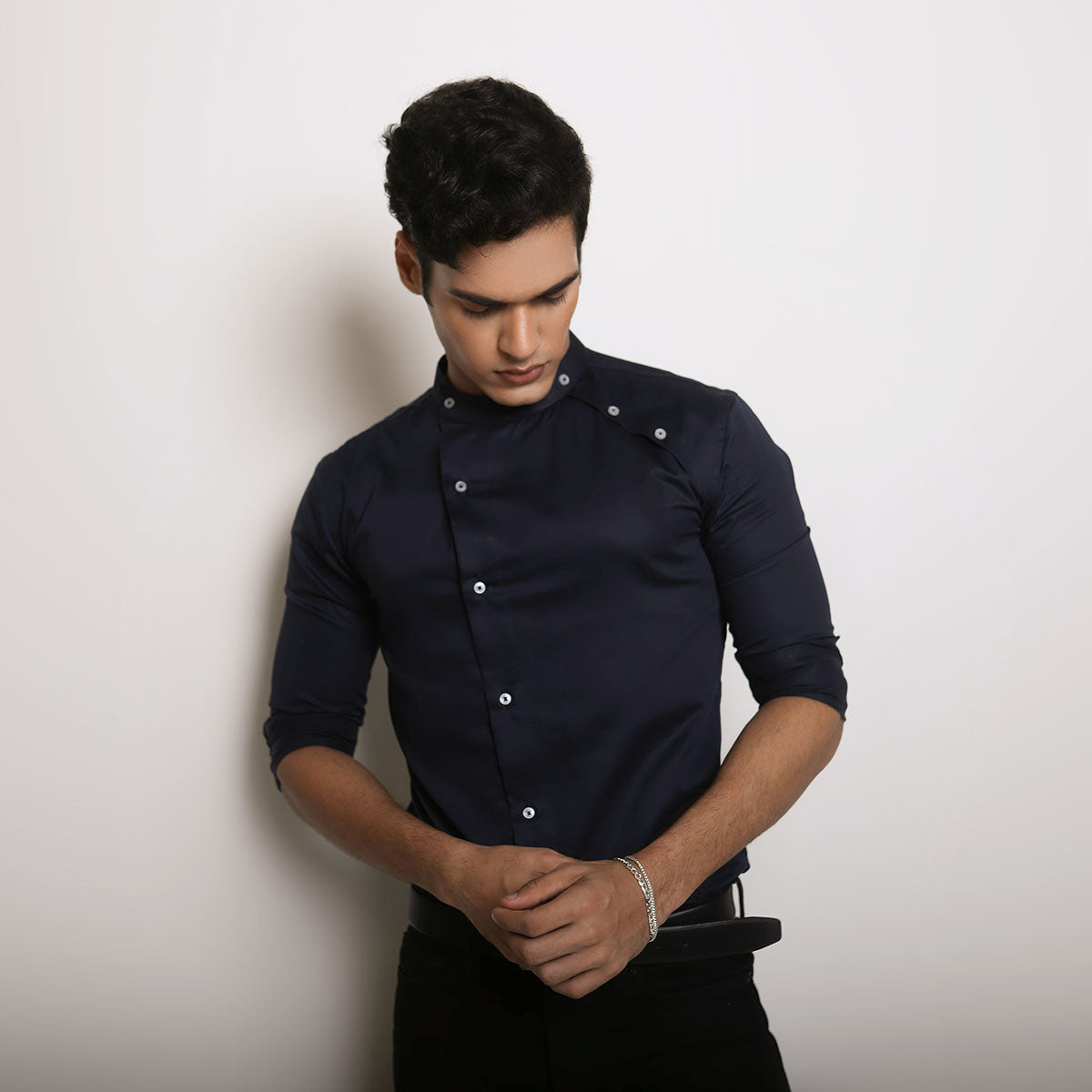 Slim fit party wear shirt