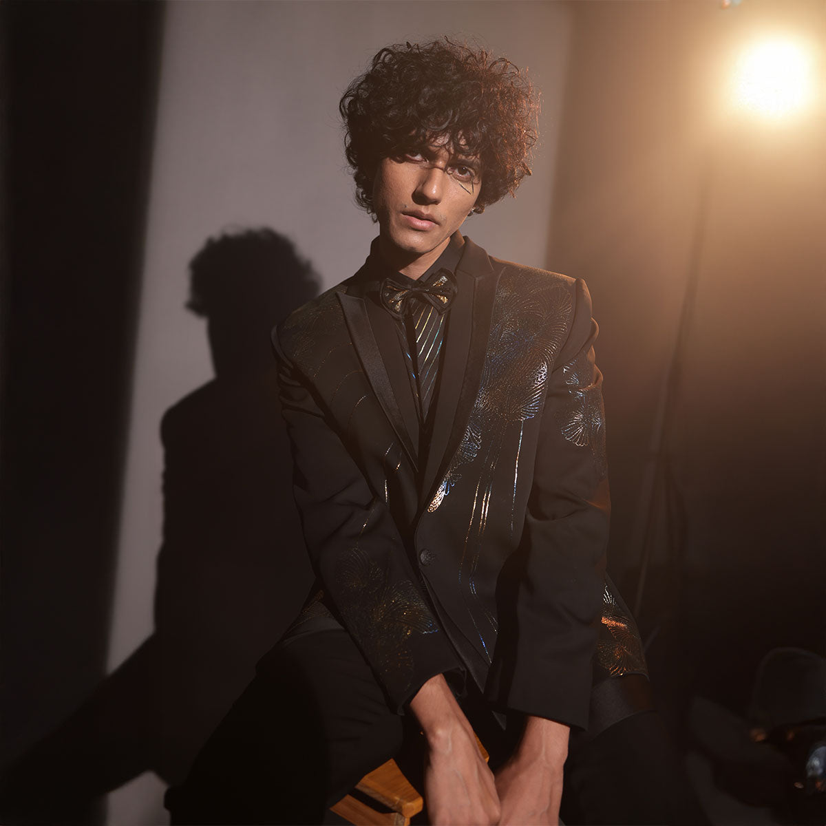 Tuxedo with Hand Embroidery