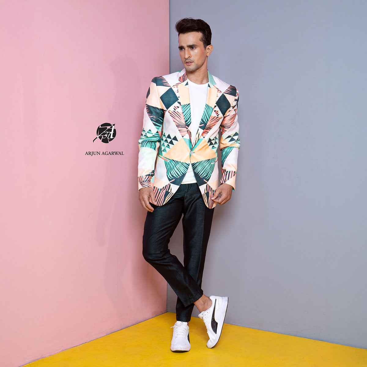 Vibrant jacket with kurta sets